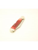 W.R. Case XX Mini Copperlock Dark Red Bone CV knife