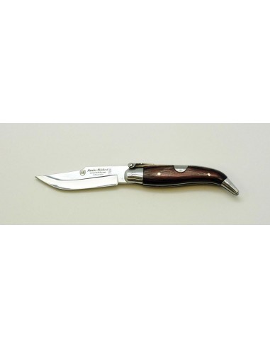 Typical Albacete folding knife, Coral pakawood, size 00