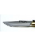 Typical Albacete folding knife, size 1, bull horn