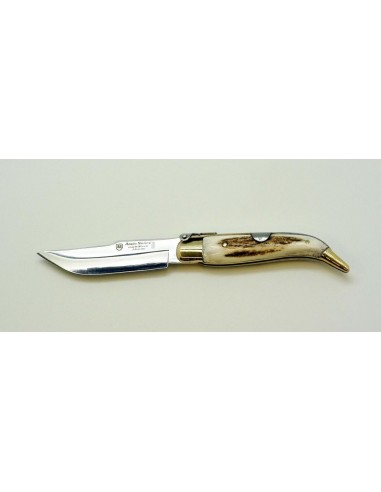 Typical Albacete folding knife, size 2, stag