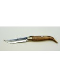 Typical Albacete folding knife, size 2, oak wood