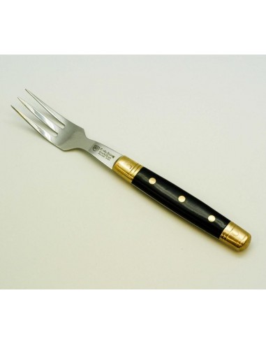 Black steak fork, type Albacete