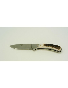 Hunting folding knife by JOKER, Stag horn