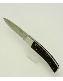 Hunting Folding knife by JOKER, Red pakkawood